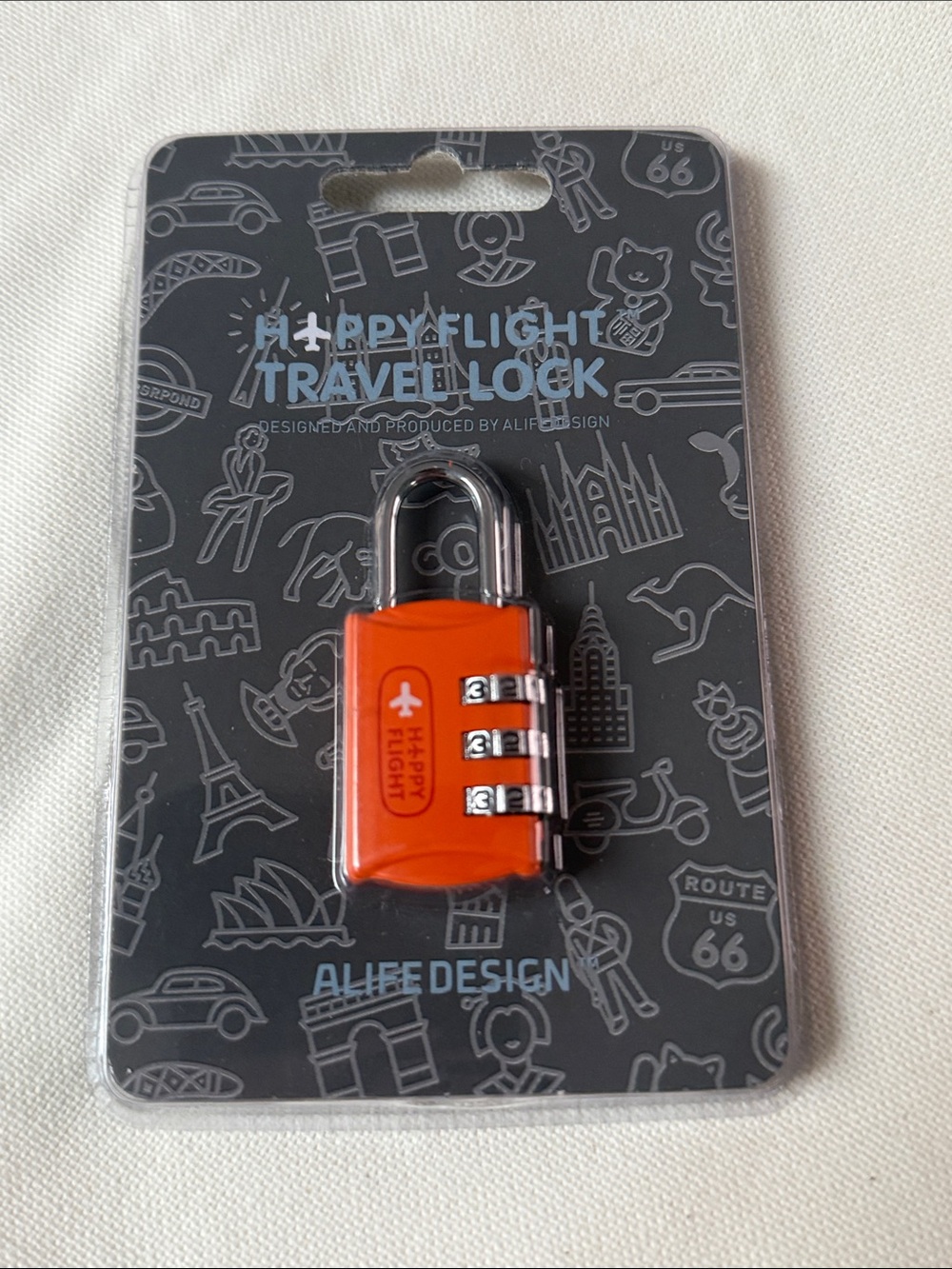 Alife Design Happy Travel Lock